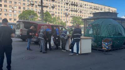 На улице Адмирала Коновалова прикрыли точку незаконной торговли — изъято 300 кг арбузов и дынь