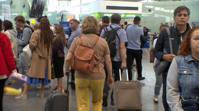 Аэропорт Пулково работает в усиленном режиме