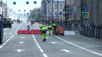 От Адмиралтейского до Литейного проспектов: начался новый этап ремонта Невского проспекта