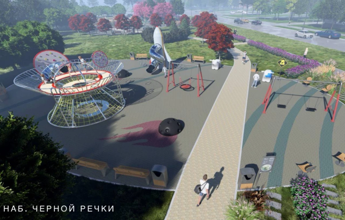 Места для пикников, тренажеры, велодорожки и новое освещение: как изменится набережная реки Чёрная Речка - tvspb.ru