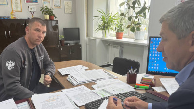 Стажировка участника специальной военной операции Кирилла Лескова