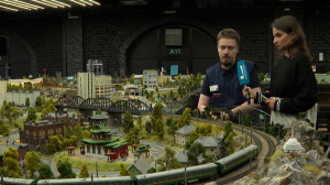 Модель дацана на миниатюрной карте России