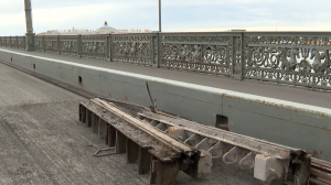 Второй этап ремонта Благовещенского моста