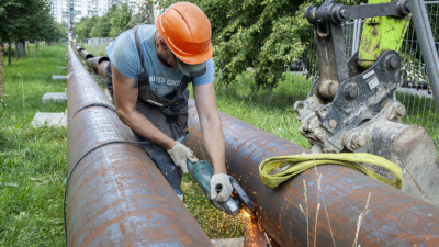 Александр Беглов: Переход АО «Теплосеть Санкт-Петербурга» под контроль города позволил завершить реконструкцию сетей на улице Кораблестроителей