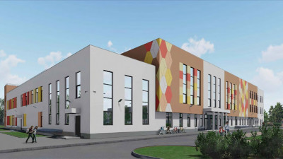 Петербуржцам показали, как будет выглядеть новая школа-детсад в Зеленогорске