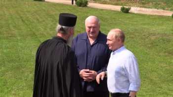 Владимир Путин и Александр Лукашенко прибыли на Валаам