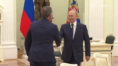 Владимир Путин принял Стивена Уиткоффа в Кремле