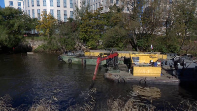 Расчистку русла Черной речки планируют закончить в 2027 году