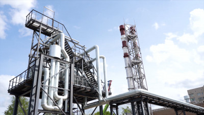 Крупнейшую котельную Металлостроя перевели на экологичное топливо