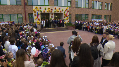 В «Образцовых кварталах» в День знаний открыли новую школу