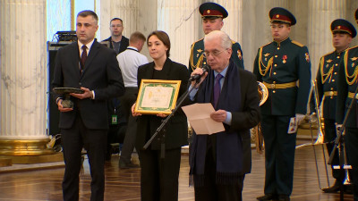 Александр Беглов: Два года назад в Петербурге появилась новая традиция – вручение Эрмитажной премии