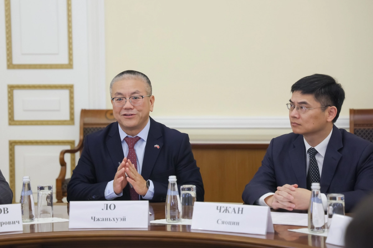 Александр Беглов: Информационные деловые центры Санкт-Петербурга в Пекине и Шанхае помогут городским предприятиям в поиске бизнес-партнёров в Китае - tvspb.ru