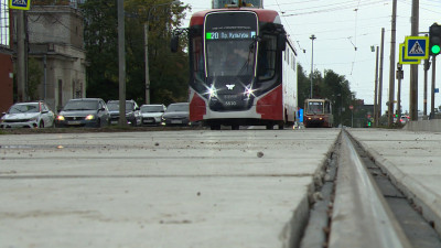 Александр Беглов: В Петербурге отремонтируют более 20 км трамвайных путей в 2025 году