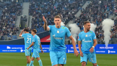 «Зенит» обыграл «Ахмат» со счётом 2:1