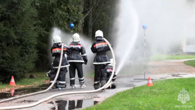 В МЧС подвели итоги 17-го слёта дружин юных пожарных