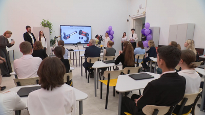 Александр Беглов: Проект «Твой Бюджет в школах» вернул к жизни астрономическую башню исторического здания в Пушкине