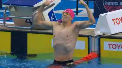 Петербуржец Тимофей Гук завоевал золото чемпионата мира по паралимпийскому плаванию