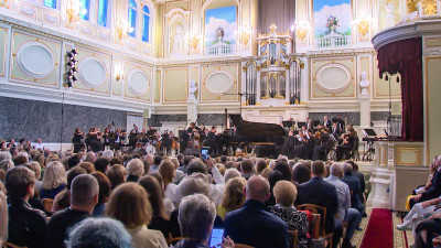 Губернаторский симфонический оркестр Санкт-Петербурга открыл концертный сезон джазовой программой