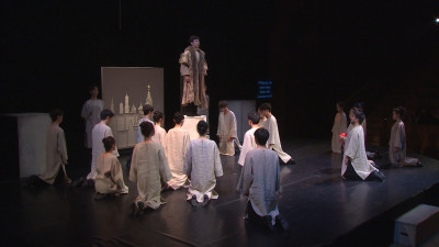 Китайские студенты оживили «Бориса Годунова» в духе пекинской оперы