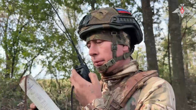 Группировка «Центр» уничтожила пункт управления БПЛА ВСУ в полуразрушенном здании на Красноармейском направлении