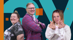 Марина Слаква, владелица двух пекарен, блогер; Мария Одинокова и Николай Першин, владельцы фабрики печати на текстиле