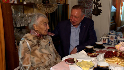 Александр Беглов о Вере Вдовенковой, отметившей вековой юбилей: Такие люди – наше достояние