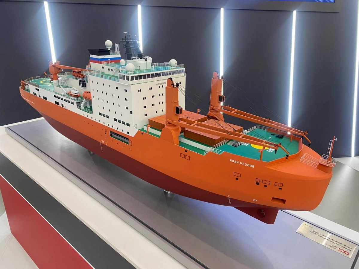НЭС «Иван Фролов» стал главным символом международной выставки «НЕВА 2025» в сфере судостроения - tvspb.ru