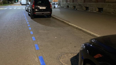 В Петербурге обновление дорожной разметки на 2025 год выполнили более чем на 97%