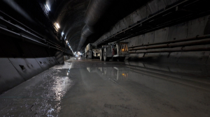 Проходческий щит «Надежда» продолжает свое движение к строящейся станции «Каменка»