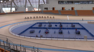 Александр Беглов посетил новый Олимпийский городок в Ташкенте