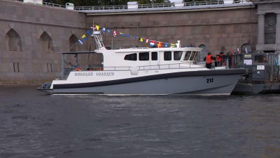 В Петербурге боевым катерам Росгвардии присвоили имена Героев России, погибших в ходе КТО в Чечне и СВО