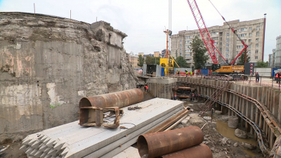 Первый этап ремонта станции метро «Фрунзенская» планируют завершить летом 2027 года
