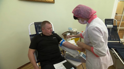 Акция «День донора» началась в Законодательном Собрании Петербурга