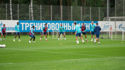 Как «Зенит» готовится к  товарищеской встрече со швейцарским «Сьоном»