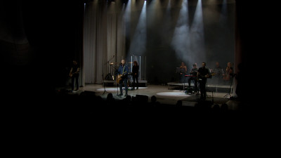 В «Лахта Центре» прошел концерт «Чтобы Победить» в поддержку бойцов, находящихся в зоне проведения СВО