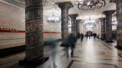 В Северной столице продолжаются съемки документального фильма об истории петербургского метрополитена