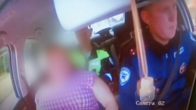 В Ленобласти сотрудники ГИБДД оперативно доставили до больницы беременную многодетную мать