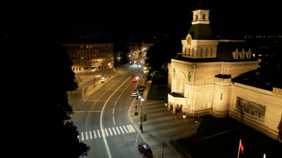 Александр Беглов: С установкой светодиодных фонарей почти на четверть снизились энергозатраты на освещение Кирочной улицы