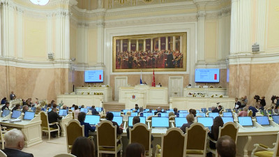 В Мариинском дворце стартовала осенняя сессия Законодательного собрания Петербурга