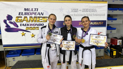 Петербургские спортсмены завоевали медали крупного турнира по тхэквондо в Сербии