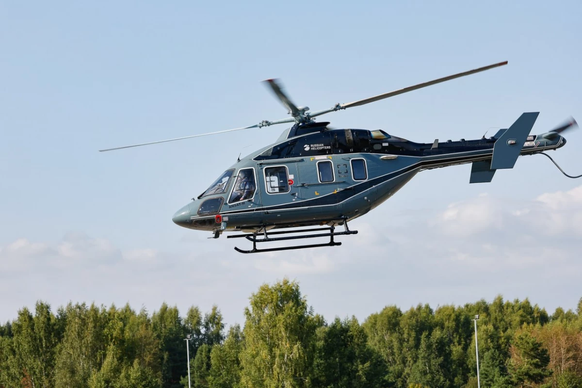 Импортозамещенный вертолет «Ансат»  выполнил первый полет - tvspb.ru