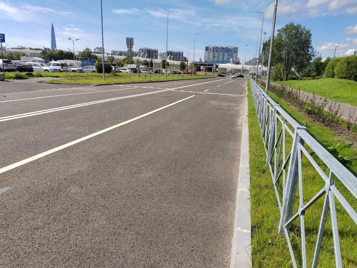 В Приморском районе открыли движение по Ситцевой улице - tvspb.ru