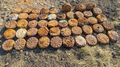 МЧС Петербурга уничтожило 5 авиабомб и 51 противотанковую мину времен Великой Отечественной войны