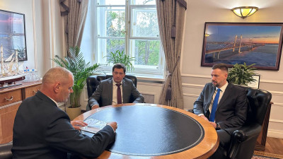 Алексей Корабельников встретился с участником программы «Время героев Санкт-Петербурга» Александром Петренко