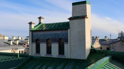 Восстановлен облик котельной на крыше дома Бажанова и Чувалдиной