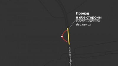 На Петербургском шоссе запускают движение по новому путепроводу