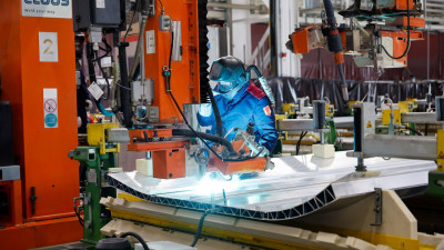 Стартовала сварка первого кузова высокоскоростного поезда для ВСМ Москва – Санкт Петербург