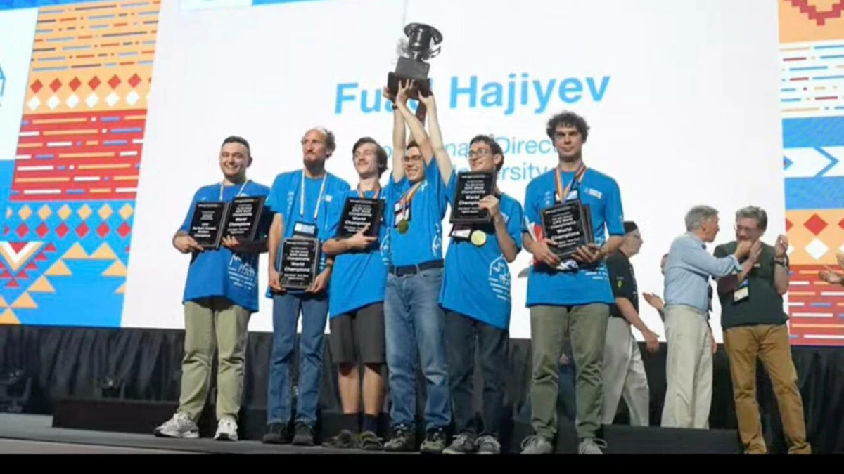 Команда СПбГУ победила на чемпионате мира по спортивному программированию ICPC - tvspb.ru