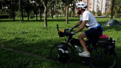 На велосипеде через полстраны: как путешественник отправился из Екатеринбурга в Сочи