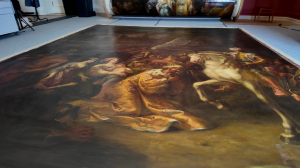 На глазах у всех. В Русском музее восстанавливают два шедевра Григория Угрюмова в зале открытой реставрации